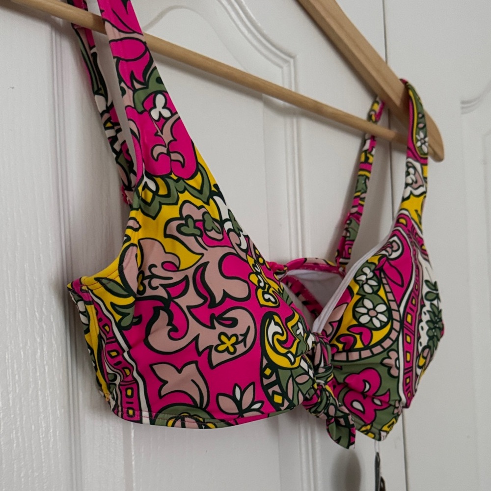 Vibrant Boden  Paisley Bikini Top and Bottom New with tags - Picture 2 of 14